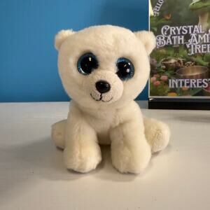 Ty Beanie Boo Arctic the Polar Bear Plush 6” EUC Velvety Series